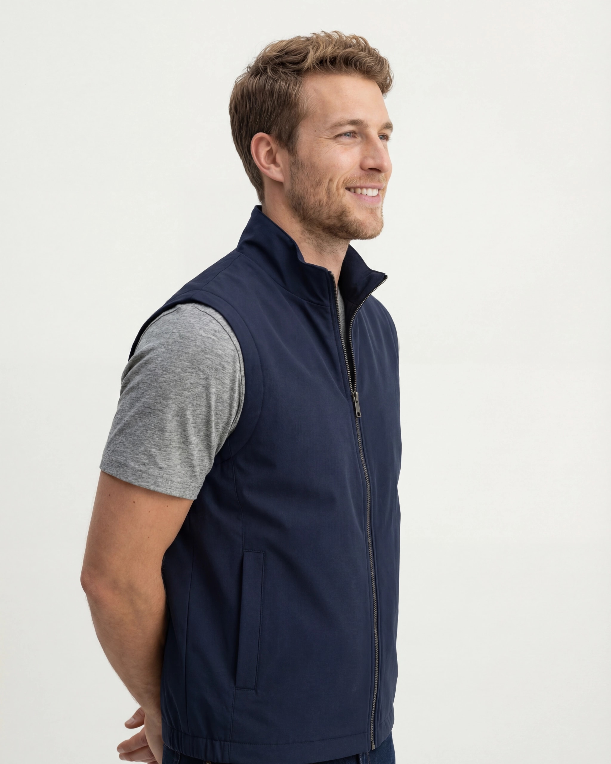 Navy Seasonal Gilet