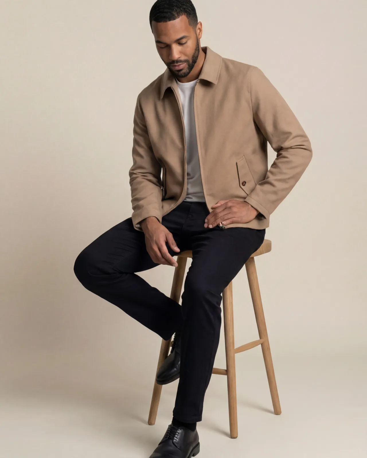 Flight Jacket – Camel (3)