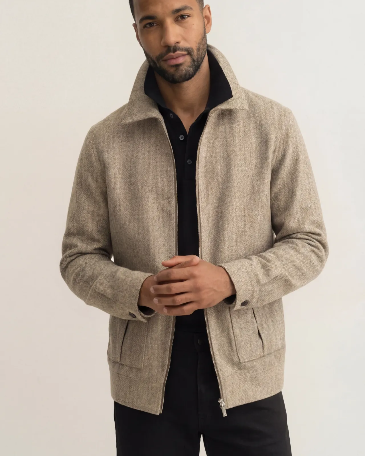 Flight Jacket – Beige (3)