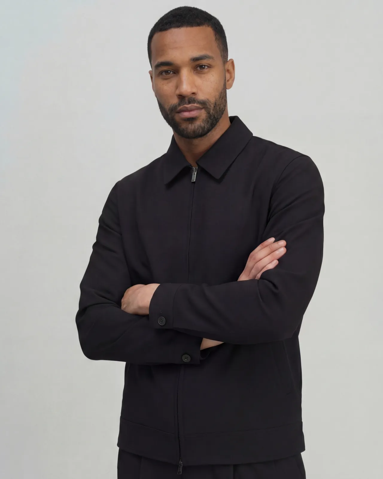 Flight Jacket – Black (1)