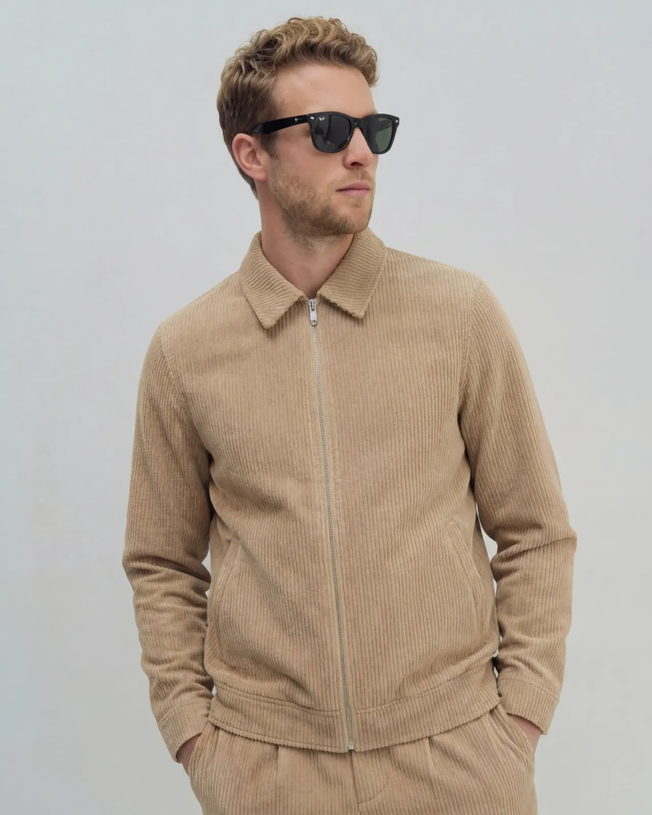 Flight Jacket – Cream (1)