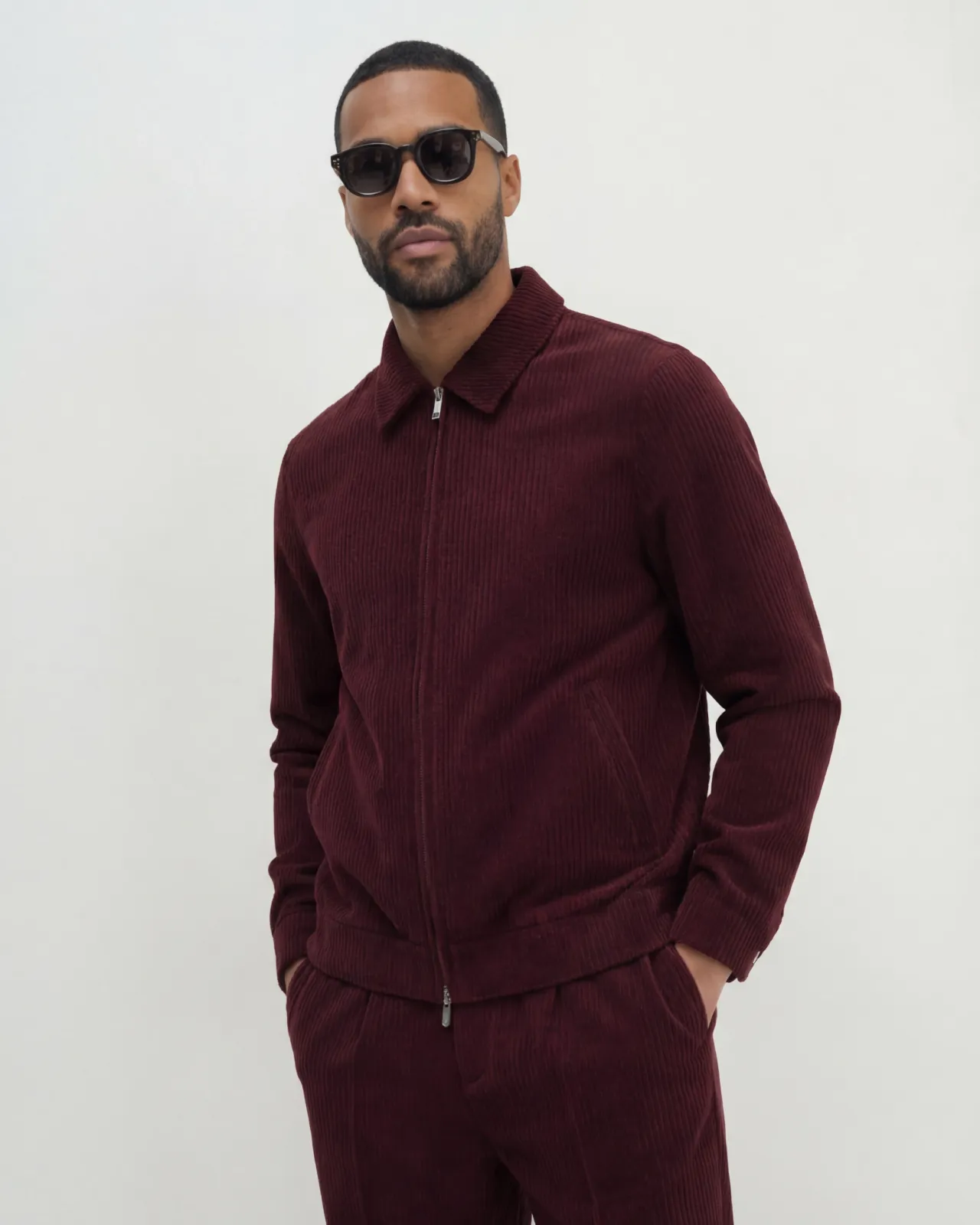 Flight Jacket – Bordeaux (1)