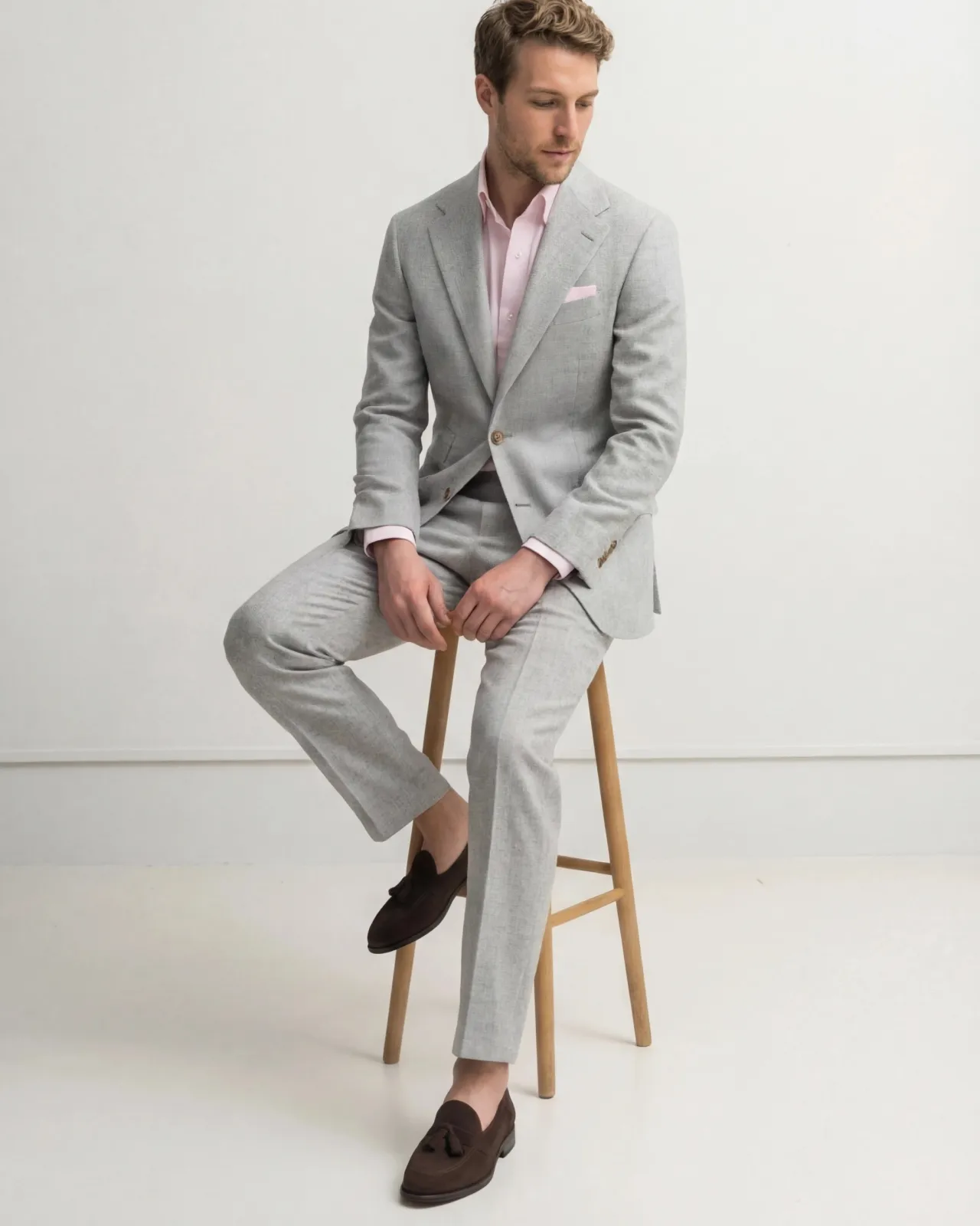 Light Grey 2-Piece Suit